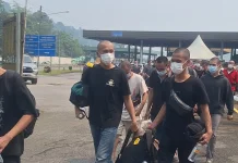 Malaysia Deportasi Ratusan WNI Bermasalah Melalui Entikong