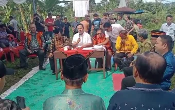Bupati Nias Barat Pimpin Pembentukan Perkumpulan Konservasi Nga'oto Tuada Ho