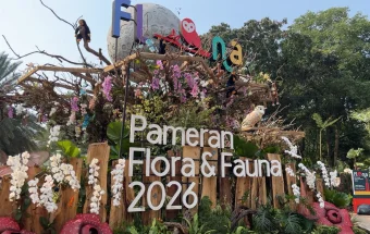 Pedagang Tanaman Hias Raih Omset di Pameran Flona 2026