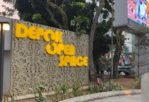 Peningkatan Kenyamanan Ruang Terbuka di Depan Gedung Wali Kota Depok