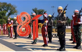 Paskibraka Jember Matangkan Persiapan Pengibaran Bendera HUT ke-81 RI