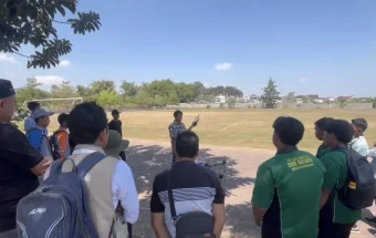 Unmuh Jember Gelar Pelatihan Drone Spraying Kenalkan Modernisasi Pertanian