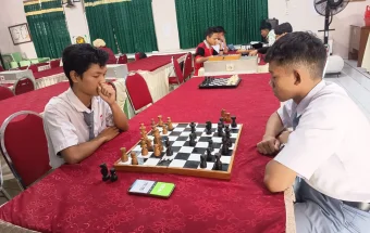 Rangkaian PHBN 2026, Kecamatan Pare Gelar Lomba Catur Tingkat SMA