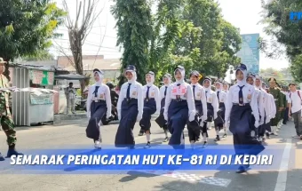 Semarak Peringatan HUT ke-81 RI di Kabupaten Kediri