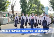 Semarak Peringatan HUT ke-81 RI di Kabupaten Kediri