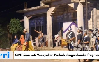 Menyambut Paskah, Jemaat GMIT Sion Loti Selenggarakan Lomba Fragmen