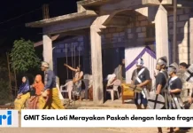 Menyambut Paskah, Jemaat GMIT Sion Loti Selenggarakan Lomba Fragmen