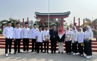 Semangat Nasionalisme Warga RW 01 Terlihat di Upacara HUT ke 81 RI