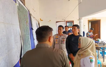 Bupati Magetan Tinjau Posko Kebakaran Lawu, Cek Penanganan Hingga Dapur Umum