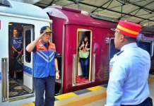 Pastikan Kesiapan Angkutan Lebaran 2026, Direksi KAI Lakukan Inspeksi Lintas