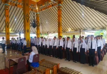 Peserta Latsar CPNS Golongan III Angkatan 40 dan 41 Tahun 2026 Ucapkan Ikrar
