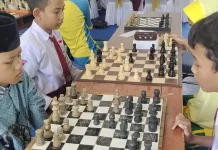 Ratusan Peserta Adu Strategi di Kejurkot Catur Kota Madiun 2026