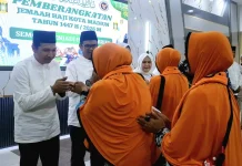 227 Jemaah Haji Kota Madiun Diberangkatkan ke Tanah Suci