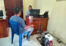 Polisi Ringkus Pelaku Spesialis Pencurian Pompa Air Sawah di Magetan