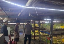 Cegah Kelangkaan LPG Subsidi, Polsek Karas Awasi Penggunaan di Pelaku Usaha