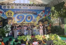 Peringati Hari Jadi ke 90 SDN 03 Madiun Lor Sukses Gelar Pentas Seni