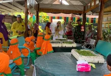 P2L Pari Mandiri Jadi Lokasi Outdoor Learning KB Al Irsyad Madiun