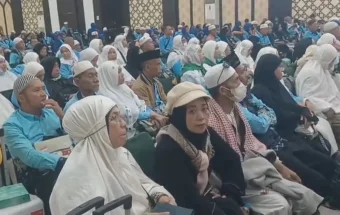 Kepulangan Kloter 39 Debarkasi Makassar Diwarnai Duka, Dua Jemaah Wafat