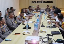 Menjelang May Day, Polres Maros Matangkan Skema Pengamanan