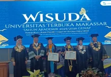 Universitas Terbuka Makassar Cetak Lulusan Baru, Siap Berkontribusi untuk Daerah