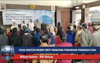 BB TNBTS Sinergi Lintas Sektor Tingkatkan Pengawasan Pendakian Ilegal Semeru