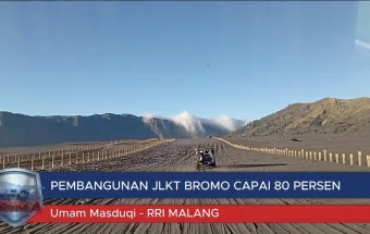 Pembangunan JLKT Bromo Capai 80 Persen, TNBTS Optimis selesai Sesuai Target