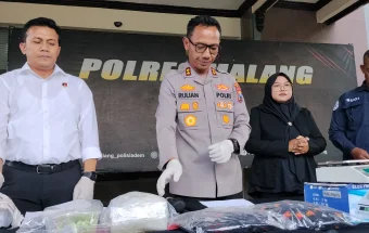 Sabu 1,15 Kilogram Asal Jakarta Dicegat di Singosari Malang