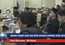Sinergi Pemkot Batu dan DPRD Sepakati Raperda Pertanggungjawaban APBD 2025