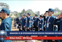 Ratusan Maba FK UB Diterjunkan di Pengabdian Masyarakat di Kabupaten Malang