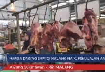 Harga Daging Sapi Naik, Penjualan Pedagang di Malang Turun hingga 70 Persen