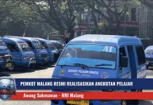 Pemkot Malang Luncurkan Angkutan Gratis untuk Pelajar
