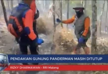 Pendakian Gunung Panderman Masih Ditutup Pasca Kebakaran di Gunung Butak