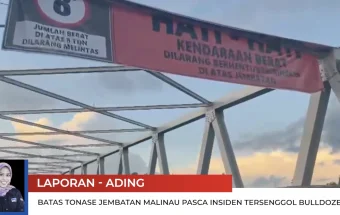 Jembatan Malinau Masih Aman Beroperasi dengan Batasan Tonase