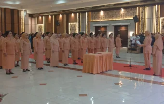Pengurus dan anggota DWP Malinau Dilantik