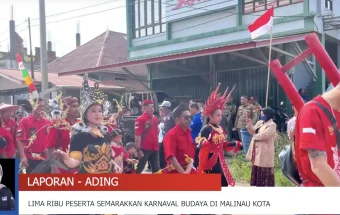 Lima Tahun Digelar, Karnaval Budaya Malinau Kota Kembali Semarak