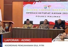 Pemkab Malinau Apresiasi Kesiapan Pengamanan Lebaran