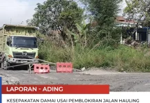 Mediasi Berhasil, Blokade Jalan Hauling Sempayang Dibuka