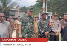 Pembangunan Wilayah Perbatasan Jadi Fokus Evaluasi TMMD Ke-128