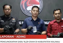 Polres Malinau Amankan Pria Asal Tarakan Bawa 16,29 Gram Sabu