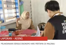 Hari Pertama Sensus Ekonomi Malinau, Puluhan Petugas Sisir Aktifitas Usaha