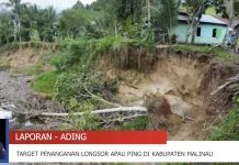 Longsor Apau Ping Ditargetkan Tertangani November 2026