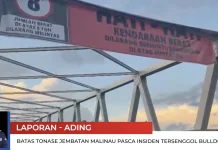 Jembatan Malinau Masih Aman Beroperasi dengan Batasan Tonase