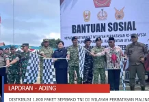 Ster TNI Siapkan 1.800 Paket Sembako bagi Masyarakat Perbatasan RI-Malaysia