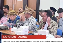 Peta Wilayah Adat Dayak Merap Selesai, Proses Penetapan MHA Berlanjut