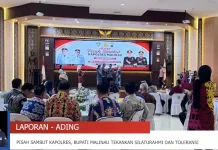 Bupati Malinau Tekankan Pentingnya Silaturahmi di Pisah Sambut Kapolres