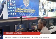 Kapolda Kaltara Dorong Warga Manfaatkan Layanan Darurat 110
