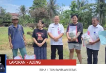 Pemkab Malinau Salurkan Cadangan Pangan untuk Korban Kebakaran