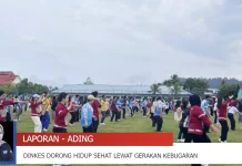 Dinkes Malinau Gelar Gerakan Kebugaran dan Cek Kesehatan Gratis