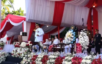 Upacara Detik-Detik Proklamasi Peringatan HUT RI ke-81 di Sulawesi Utara