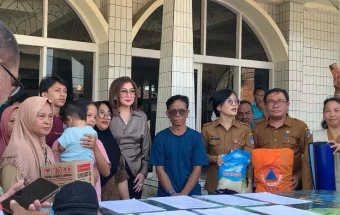 Pemkot Manado Salurkan Bantuan Bagi Korban Kebakaran Ternate Baru
